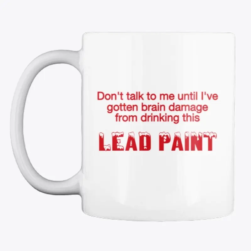 Lead Paint Mug